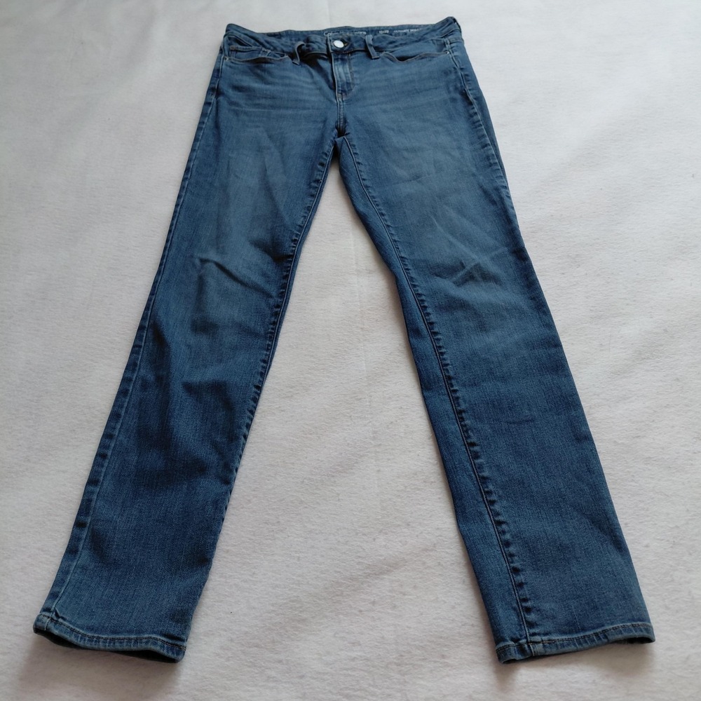 Calvin Klein Ultimate Skinny Jeans Womens 10x32 Blue Denim Mid Rise Stretch